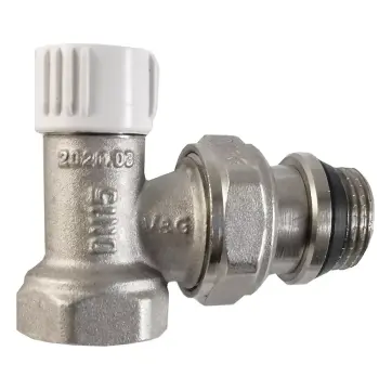 Вентиль радіаторний кутовий 1/2" V&G,налаштовується