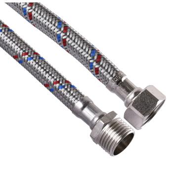Шланг нержавеющая сталь ECO FIX 1/2″х1/2″ НВ 0,5 м EPDM
