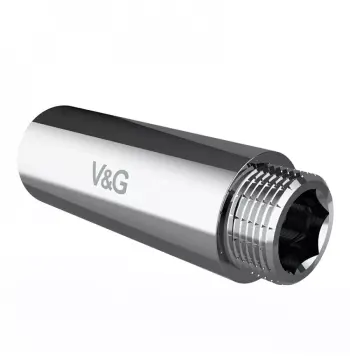 Подовжувач 1" 10мм хром V&G