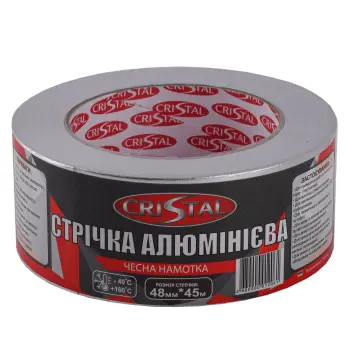Лента алюминиевая CRISTAL 48мм х 45м