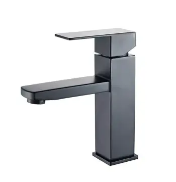 Змішувач для умивальника WEZER PRO1-02-BLACK