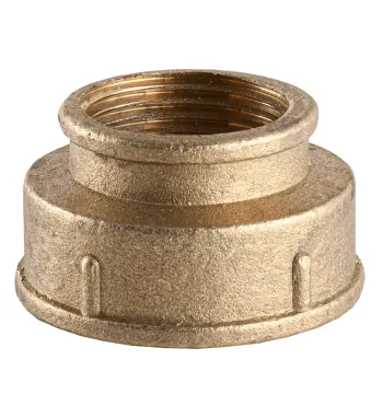 Муфта редукционная 1 1/2″х 1″ВВ латунная 309Б