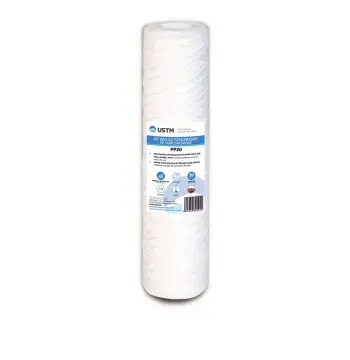 Картридж із поліпропіленової нитки USTM PP 2,5"x10" 5 мкм