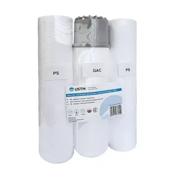 Комплект картриджів Осмос 1-3 (ППР 5мкм + актив.вугілля + ППР 1мкм)(SET6)