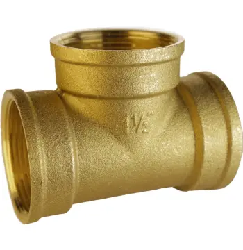 Тройник 1 1/2″ВВВ латунный A0207-1А