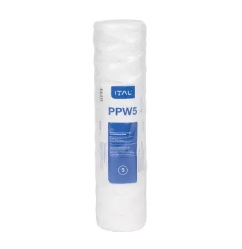 Картридж із поліпропіленової нитки ITAL PPW 2,5"x10" 5 мкм (PPW50IT)