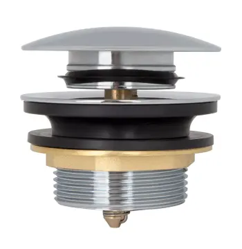 Донний клапан ITAL HF1056, автомат, Ø70мм, 1 1/2", латунь, хром
