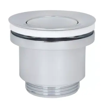 Донний клапан WEZER WHR 103, автомат, Ø63мм, 1 1/4", хром