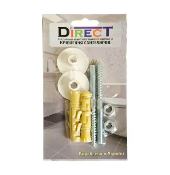 Кріплення DIRECT умивальника до стіни 8*100 (СКІН6)
