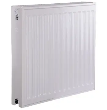 Радіатор сталевий 22/500x500 низ-справа/бок OPTIMUM (без клапана INNER)