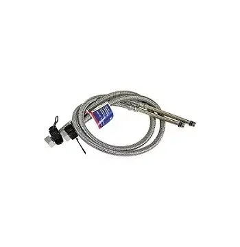 Шланг підведення ITAL PRO-FLEX з голкою 120мм М10*1/2" 0.6м