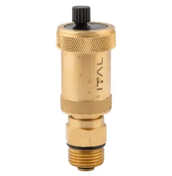 Повітровідвідник авто. ITAL прямий з клапаном 1/2" (IM000173)