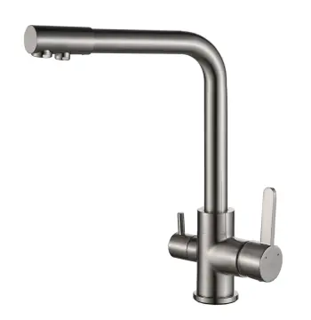 Змішувач для кухні під осмос Globus Lux LAZER GLLR-0444-8-STSTEEL