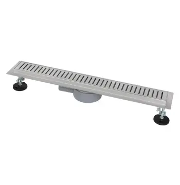 IT03-FT10/ 300 ITAL Душовий трап 300 мм поворот.360, комбін.затвор, Brushed nickel (блістер)