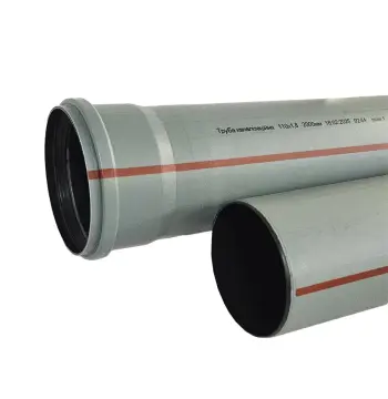 Труба WEG каналізаційна 110*1,8*3000 ЧОРНА