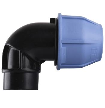 Колено ПНД Vsplast 40*1 1/4 '' В 4002