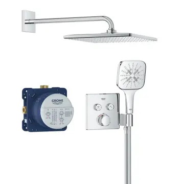 Душевая система скрытого монтажа с термостатом Grohe Grohtherm SmartControl (34865000)
