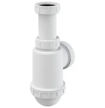 Сифон для умывальника ALCA PLAST A443 1 1/2" полусифон без выпуска