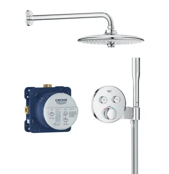 Скрытая душевая система с Euphoria 260 Grohe Grohtherm SmartControl (34867000)