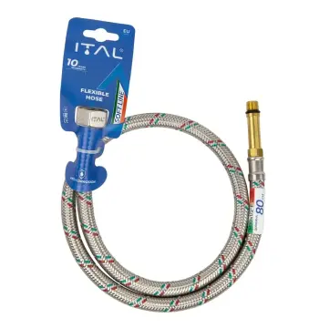 Шланг підведення SOFT LINE ITAL М10*1/2" 0.5 м (довга)