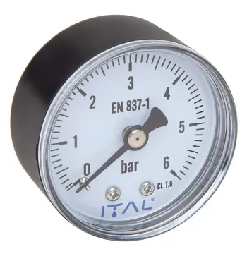 Манометр Ø50 1/4" 6 bar фронтальний ITAL (PM-IT0002)