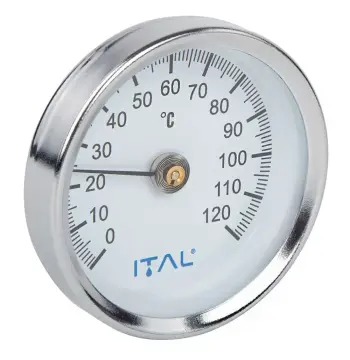 Термометр Ø63 накладний 0-120С ITAL (PM-IT0010)