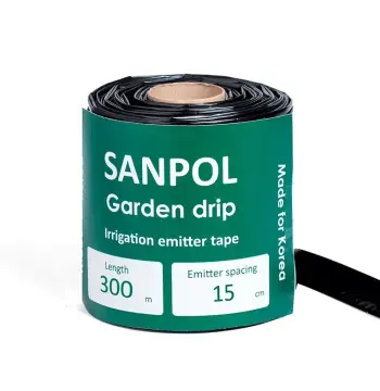 Стрічка Garden Drip емітерна 8 mil 15см 1.38 л/год.