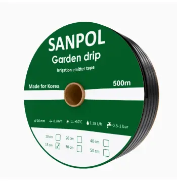 Стрічка Garden Drip емітерна 8 mil 15см 1.38 л/год.