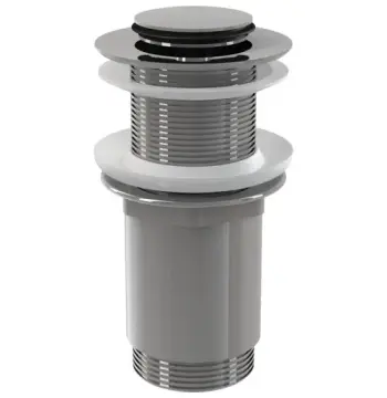 A394 донний клапан 1 1/4" без переливу Chrome Alca