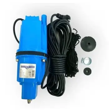 XVM65 GRANDWATER 2кл. вібр. нижн. заб.(каб. 8м) 0,3кВт,Нmax=72м,Qmax=1.3м³/год+ремкомпл.+шнурок