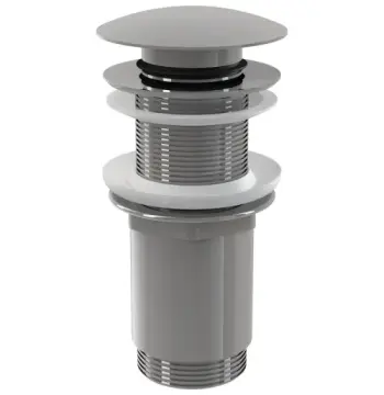 A395 донний клапан 1 1/4" без переливу Chrome Alca
