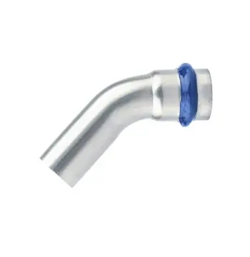 Кутник ASG INOX тип V press steel ВЗ ф 28мм 45°