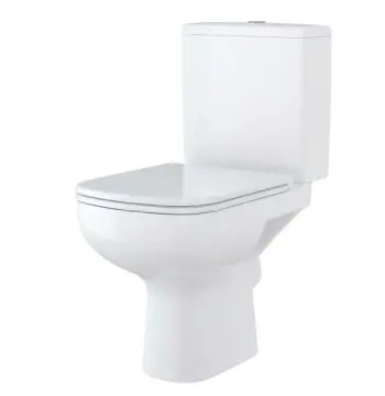 Компакт Cersanit 575 COLOUR NEW CLEAN ON 011 3/5 с сиденьем белым дюропл лифт