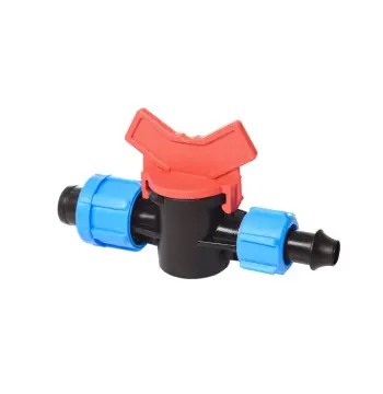 Кран стартовый с поджимом для капельной ленты SantehPlast DT_SL 004B