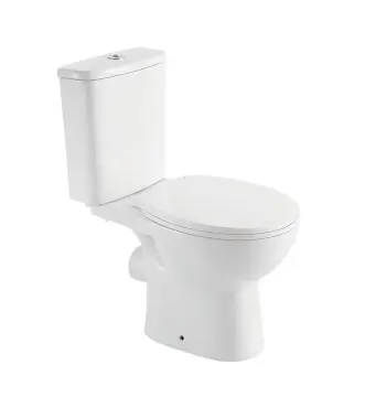 Унітаз-компакт PEARL PRIMA безобідковий з поліпропіленовим сидінням Soft-Close