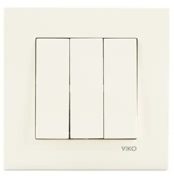 Вимикач VIKO Karre 3 клавіші 90960168