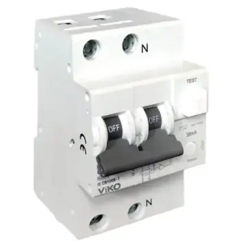 Диференційний автомат 1P+N , 32А, С, 30мА, АС, 6кА , VIKO (6VRBE-2C3230/AC)