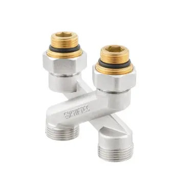 Перехрещення для радіатора з нижнім підключенням Raftec 1/2"х3/4" HRKX 11