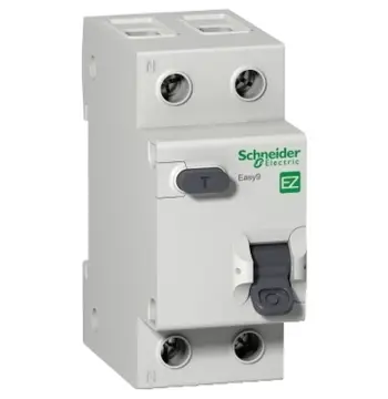 Диференційне реле(ПЗВ) 2P 20А, Easy9, 30mA,АС 4,5kA, Schneider (EZ9D34620)