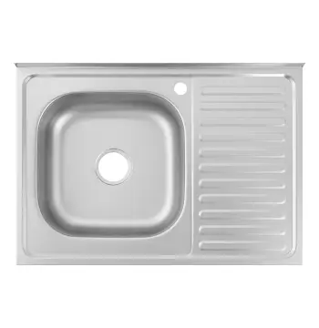 Мийка для кухні накладна VENTA Satin 500x800 VM8058LS