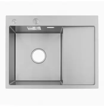 Мийка для кухні інтегрована VENTA Brushed 630x500 BVM6350