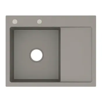Мийка для кухні інтегрована VENTA Gray 630x500 BVM6350G