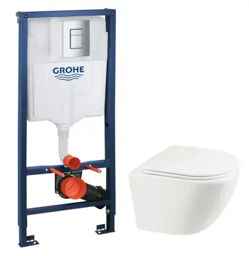 Комплект Grohe Set Унітаз ELLIPSE-0301-R + Інсталяція Grohe Rapid SL 38772001 (38772001ELLIPS0301R)