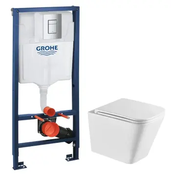 Комплект Grohe Set Унітаз QUADRO-0301-R + Інсталяція Grohe Rapid SL 38772001 (38772001QUADRO0301R)