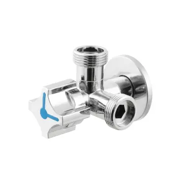 Кран приладовий кульовий Raftec 1/2"x3/4"x3/4" VDRVC0101