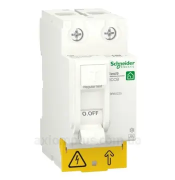Диференційне реле(ПЗВ) 2P 40А,RESI9, 30mA, 6kA, А, Schneider (R9R61240)