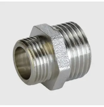 Ніпель УЗКМ нікель ЗЗ 1/2"х3/8"