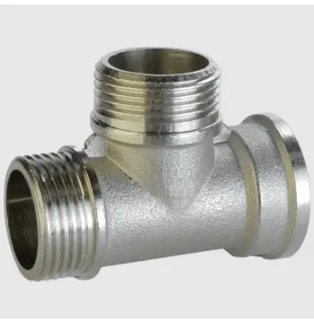 Трійник УЗКМ нікель ВН 1/2"