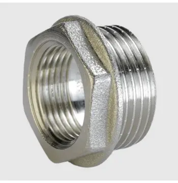 Футорка УЗКМ нікель 1 1/2"х1 1/4"