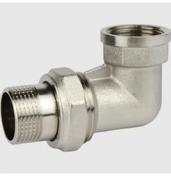 Американка кутова УЗКМ нікель ВЗ 3/4"